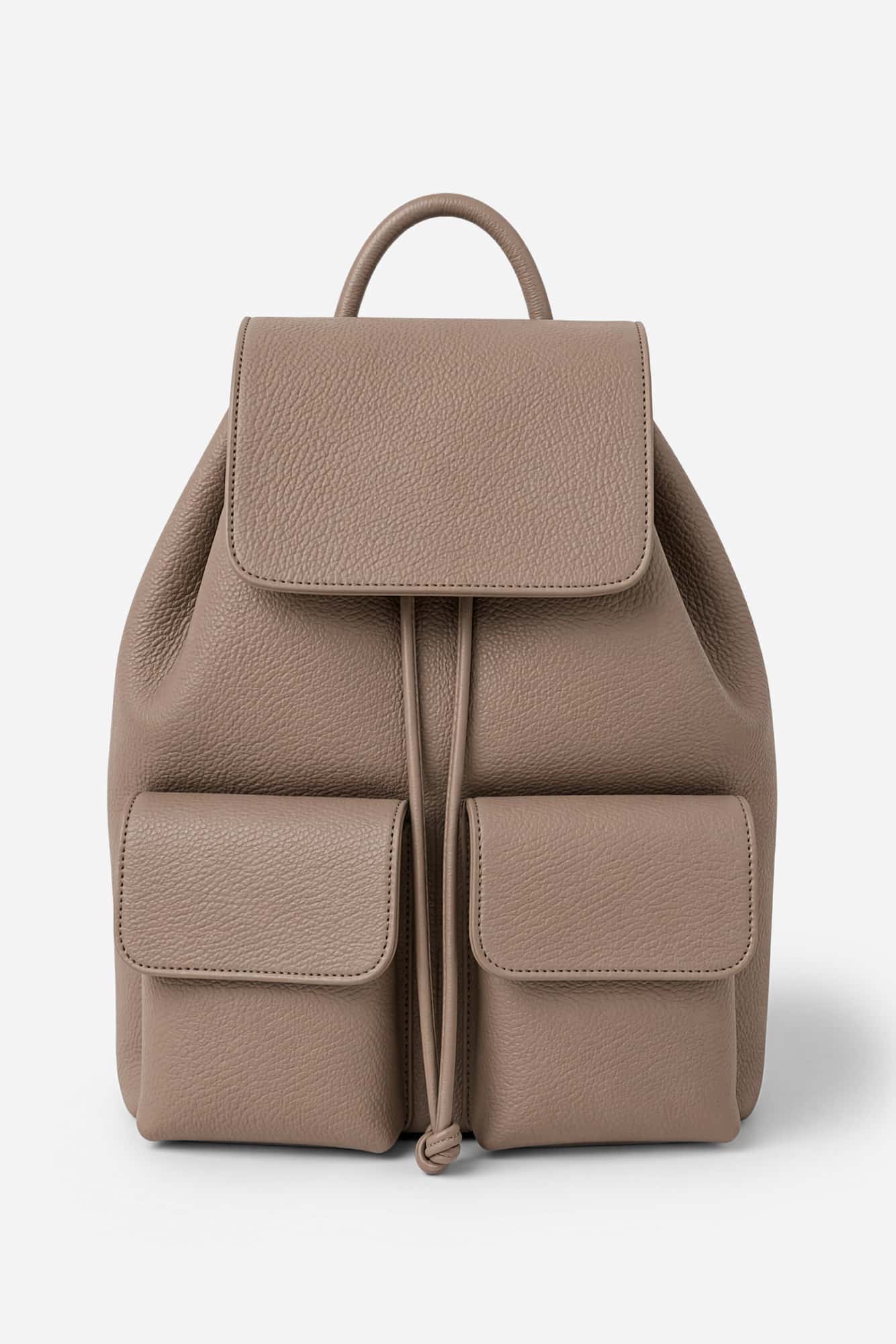 Mochila de piel para mujer